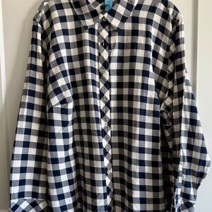 Talbots Long Sleeve Button Down Top